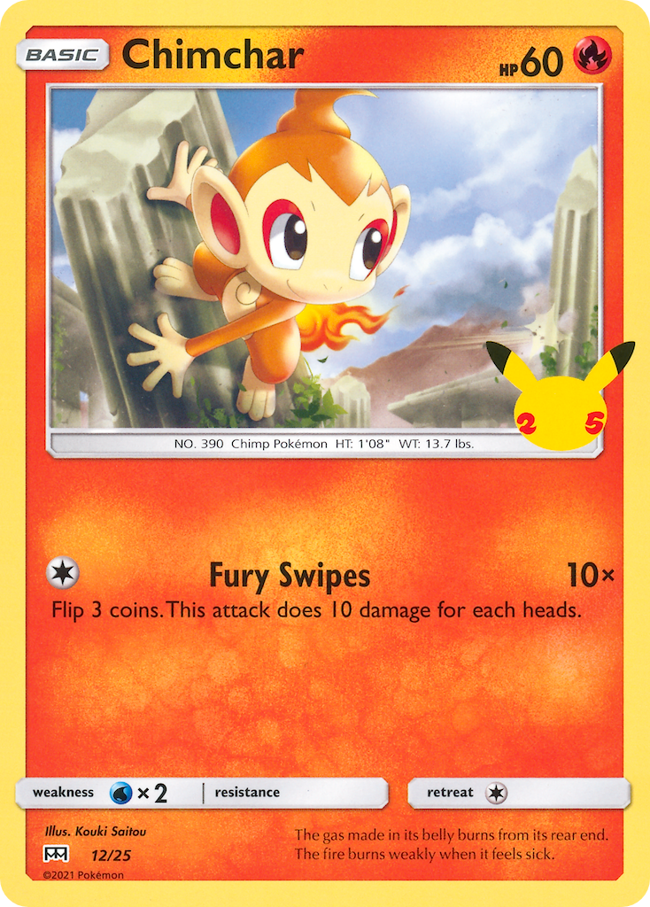 Chimchar - McDonald's Collection 2021 SET-12