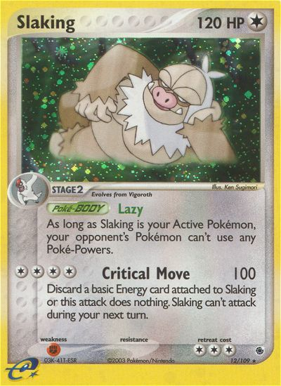 Slaking - Ruby & Sapphire SET-12