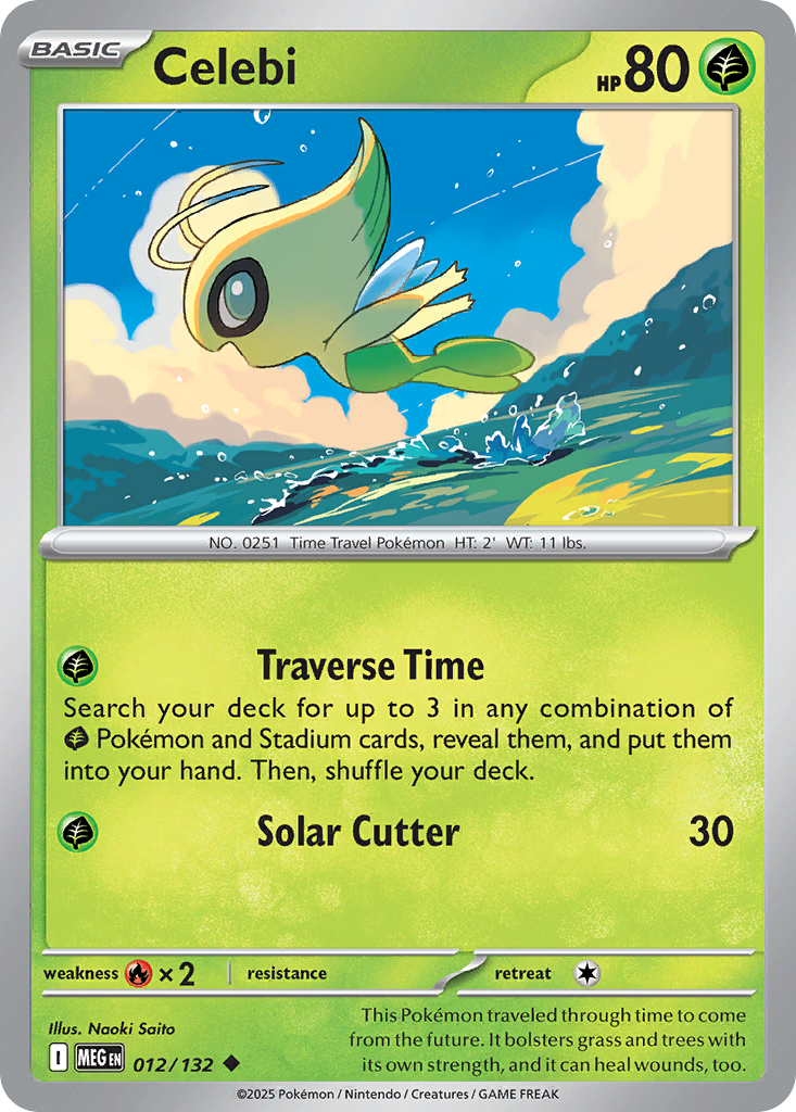 Celebi - Mega Evolution SET-12