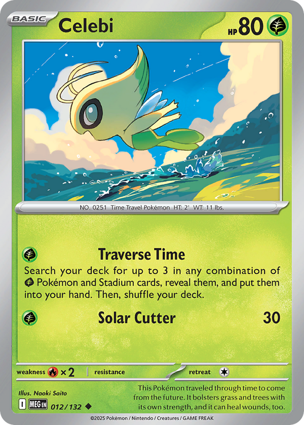 Celebi - Mega Evolution SET-12