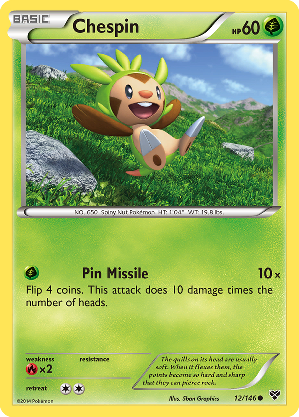 Chespin - XY SET-12