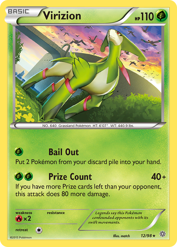 Virizion - Ancient Origins SET-12