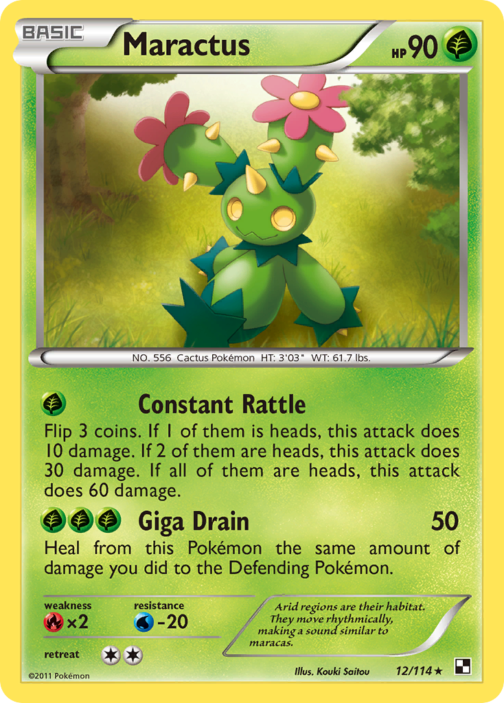 Maractus - Black & White SET-12