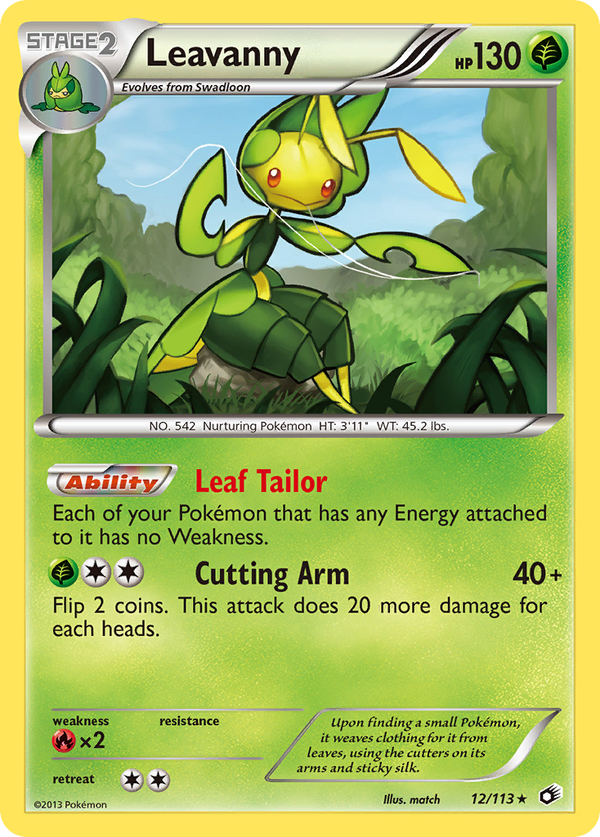 Leavanny - Legendary Treasures SET-12