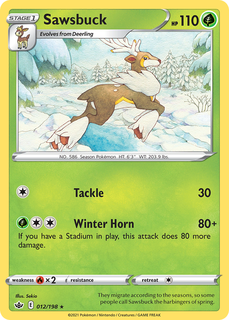 Sawsbuck - Chilling Reign SET-12