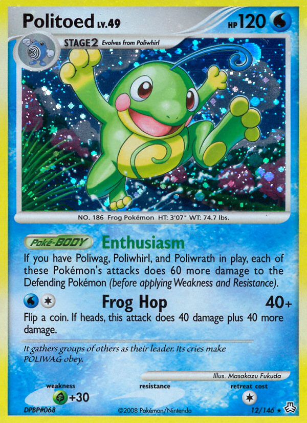Politoed - Legends Awakened SET-12