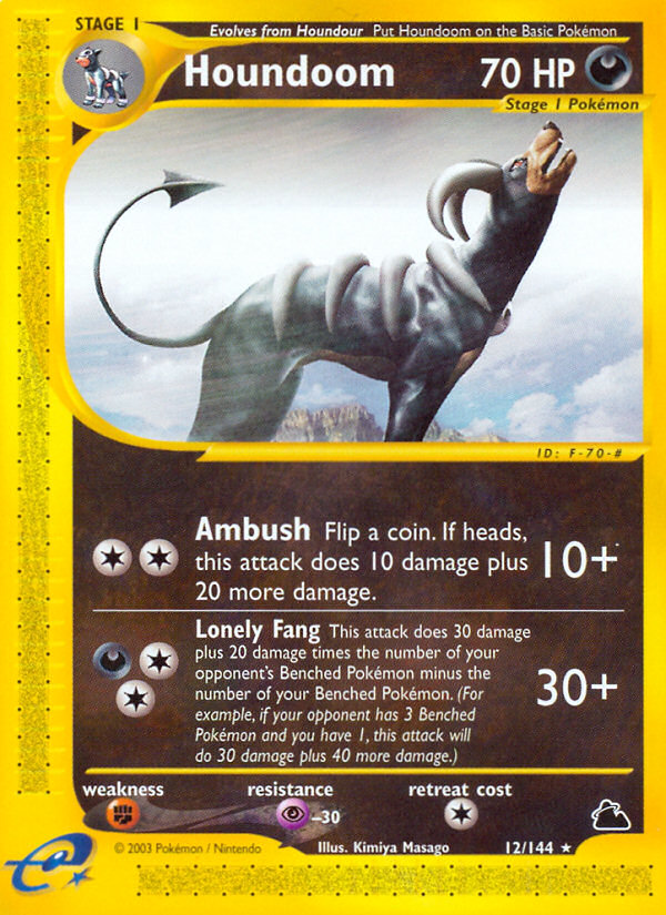 Houndoom - Skyridge SET-12