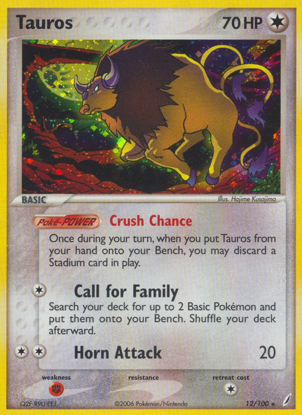 Tauros - Crystal Guardians SET-12