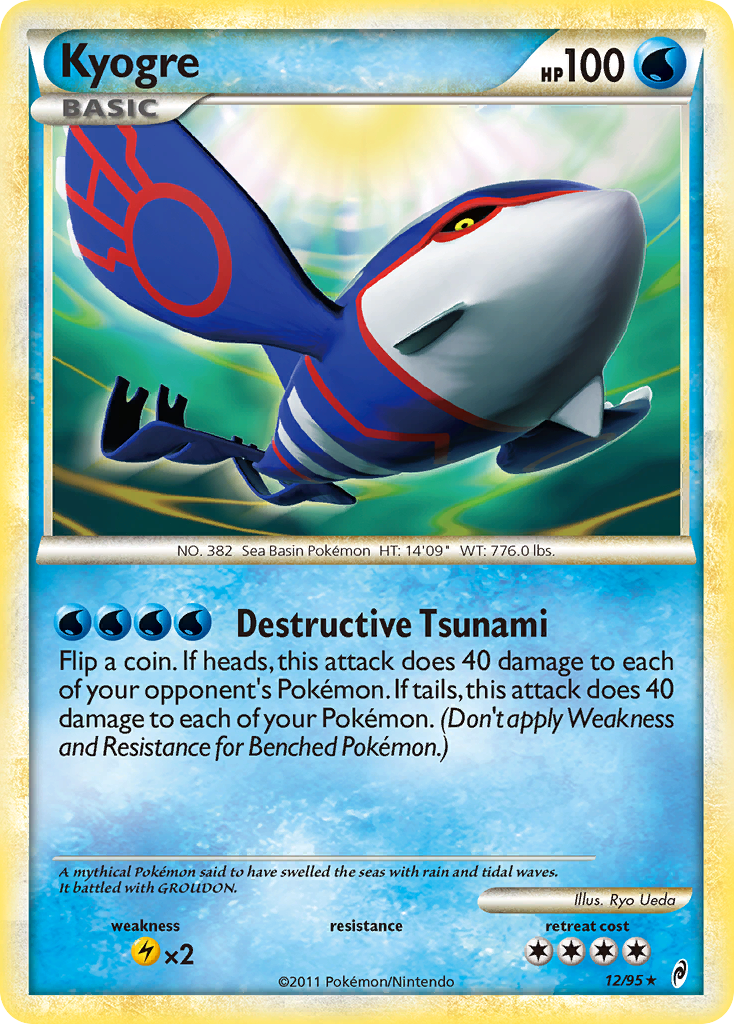 Kyogre - Call of Legends SET-12