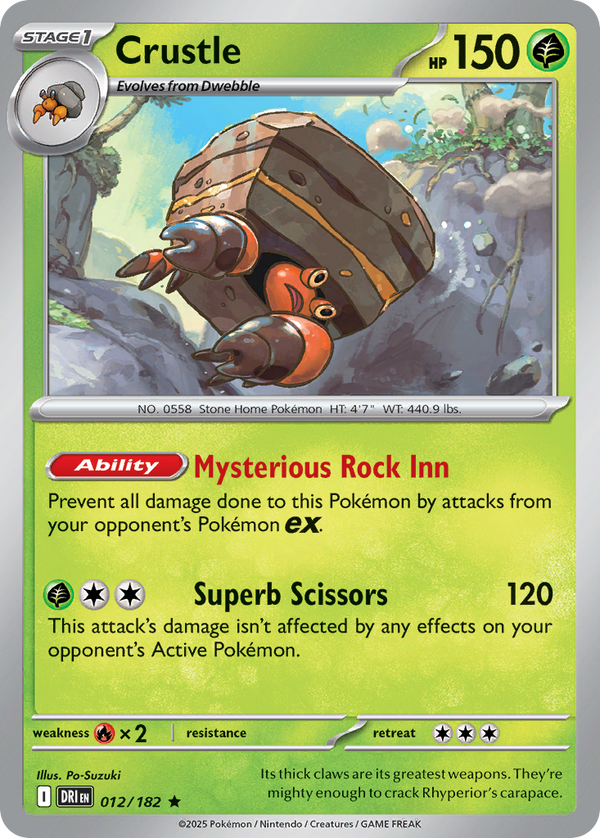 Crustle - Destined Rivals SET-12