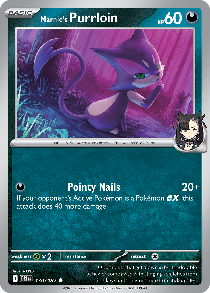 Marnie's Purrloin - Destined Rivals SET-130