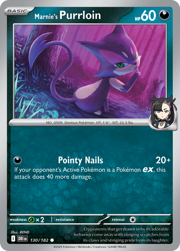 Marnie's Purrloin - Destined Rivals SET-130