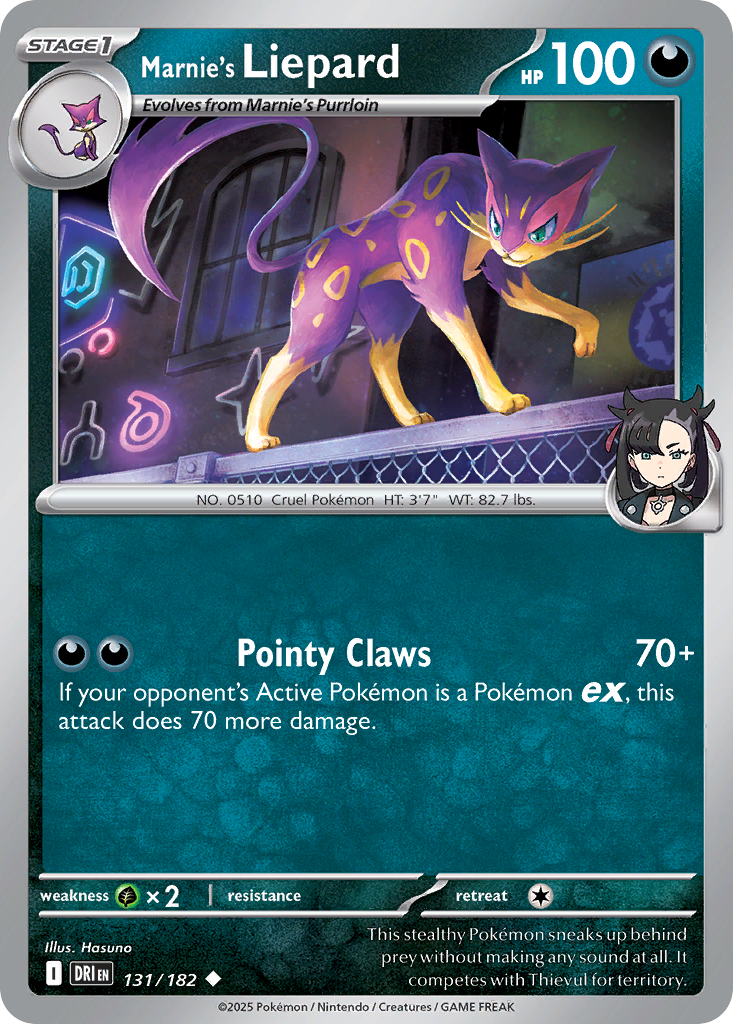 Marnie's Liepard - Destined Rivals SET-131