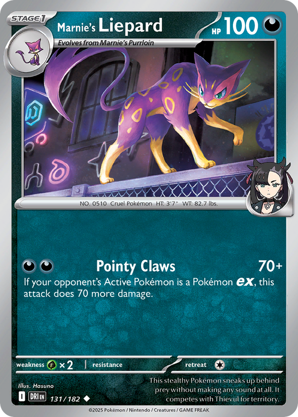 Marnie's Liepard - Destined Rivals SET-131