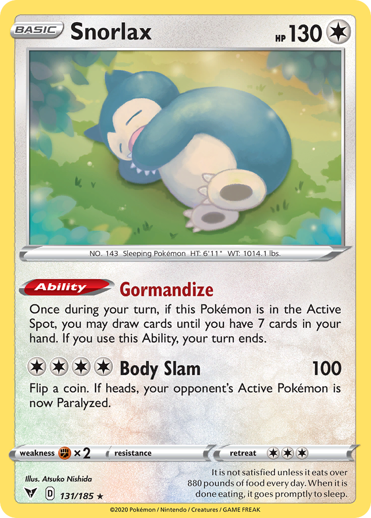 Snorlax - Vivid Voltage SET-131