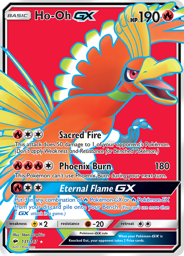 Ho-Oh-GX - Burning Shadows SET-131