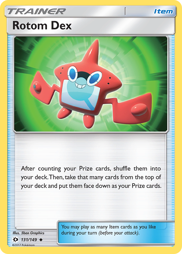 Rotom Dex - Sun & Moon SET-131