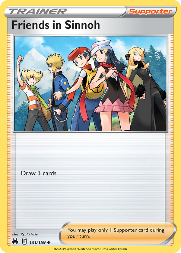 Friends in Sinnoh - Crown Zenith SET-131