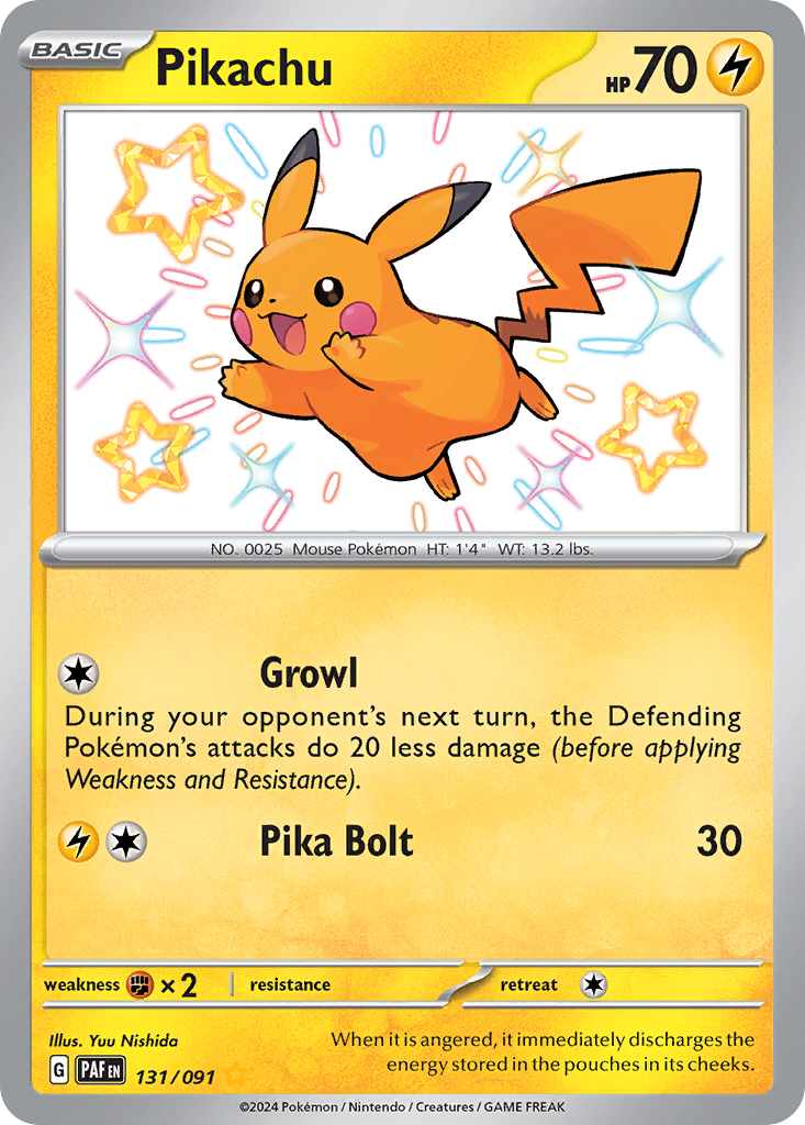 Pikachu - Paldean Fates SET-131