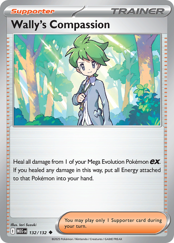 Wally's Compassion - Mega Evolution SET-132