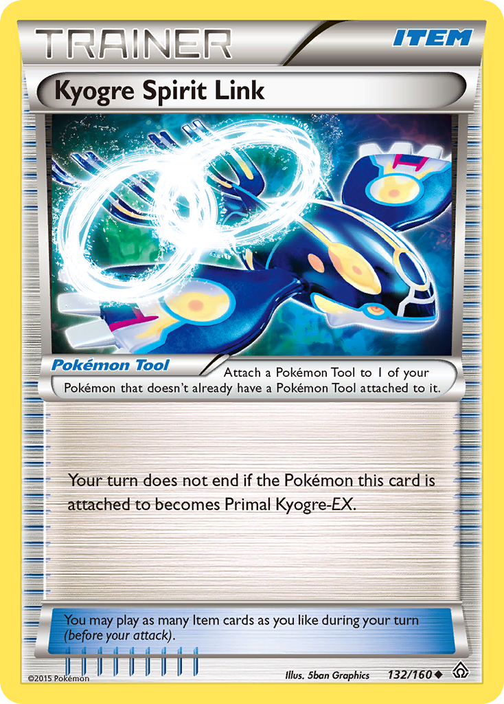 Kyogre Spirit Link - Primal Clash SET-132