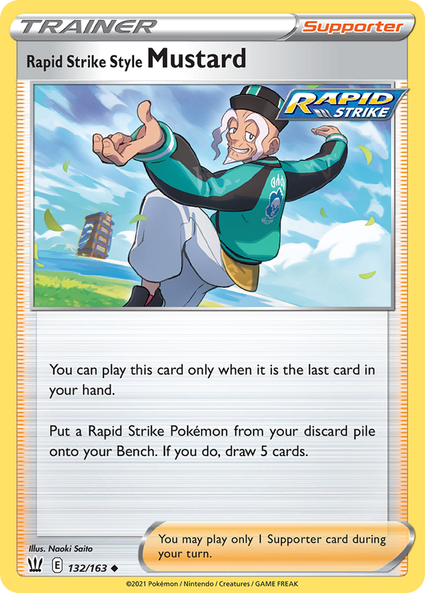 Rapid Strike Style Mustard - Battle Styles SET-132