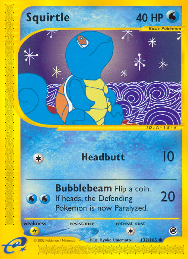 Squirtle - Expedition Base Set SET-132