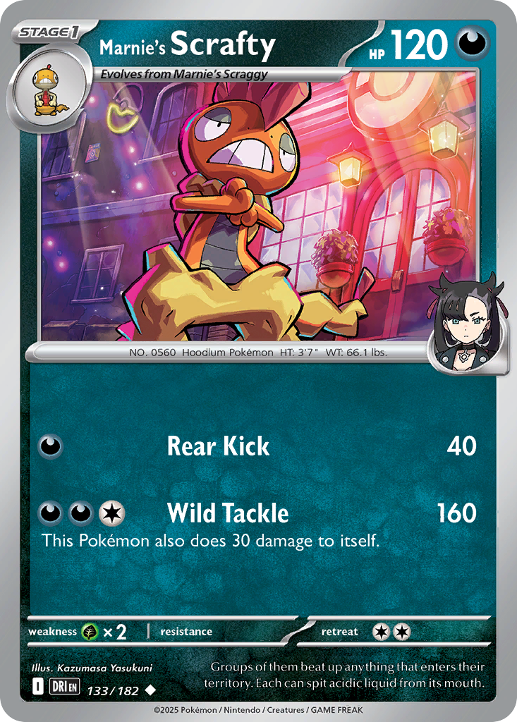 Marnie's Scrafty - Destined Rivals SET-133
