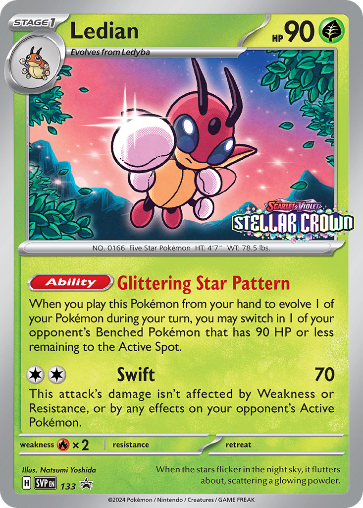Ledian - Scarlet & Violet Black Star Promos SET-133
