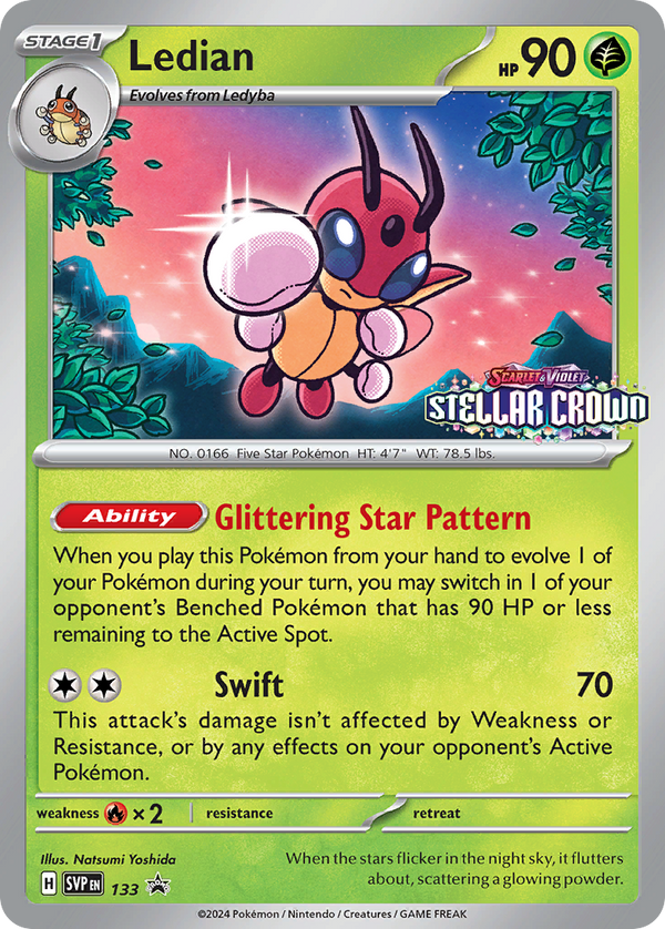 Ledian - Scarlet & Violet Black Star Promos SET-133