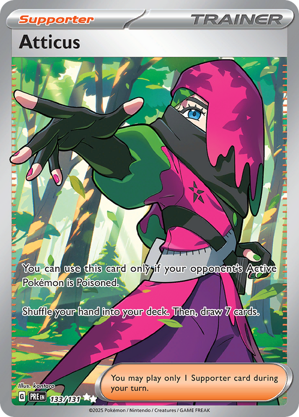 Atticus - Prismatic Evolutions SET-133
