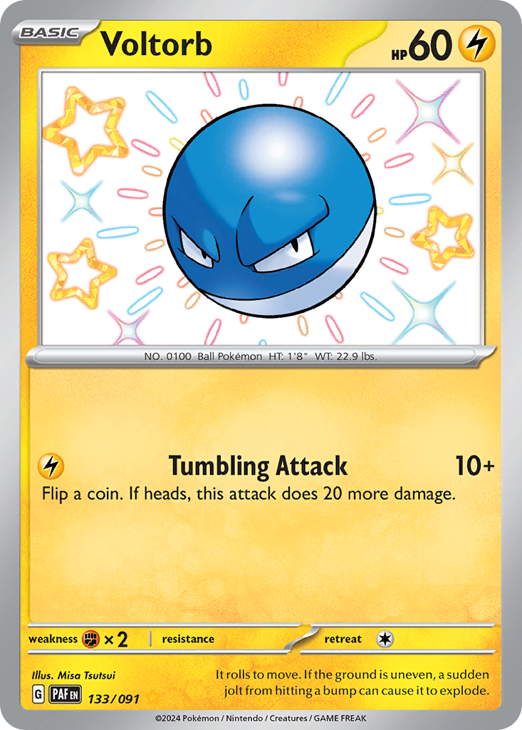 Voltorb - Paldean Fates SET-133