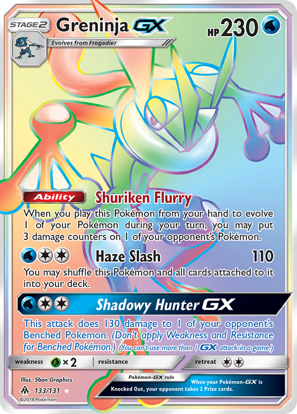 Greninja-GX - Forbidden Light SET-133