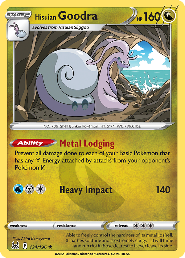 Hisuian Goodra - Lost Origin SET-134