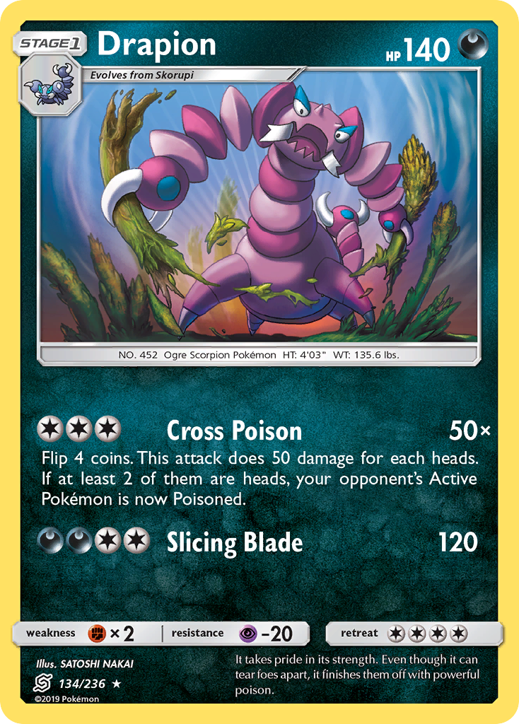 Drapion - Unified Minds SET-134