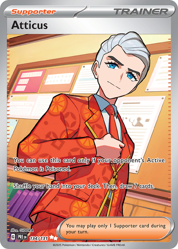 Atticus - Prismatic Evolutions SET-134