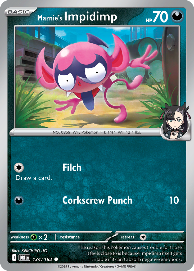 Marnie's Impidimp - Destined Rivals SET-134
