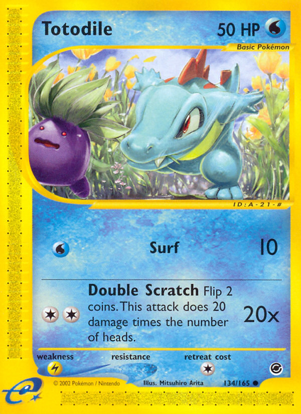 Totodile - Expedition Base Set SET-134