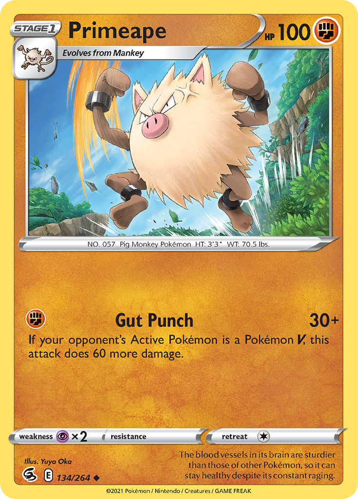 Primeape - Fusion Strike SET-134
