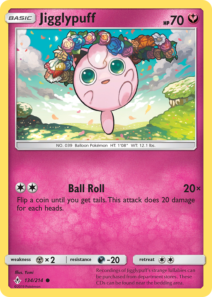 Jigglypuff - Unbroken Bonds SET-134