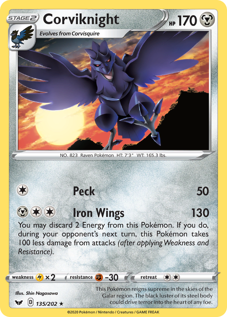 Corviknight - Sword & Shield SET-135