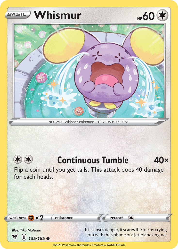 Whismur - Vivid Voltage SET-135