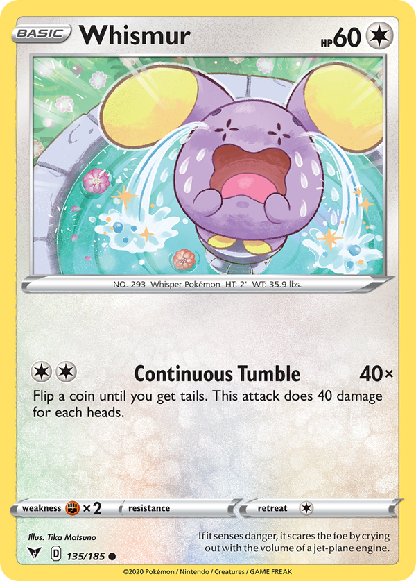 Whismur - Vivid Voltage SET-135