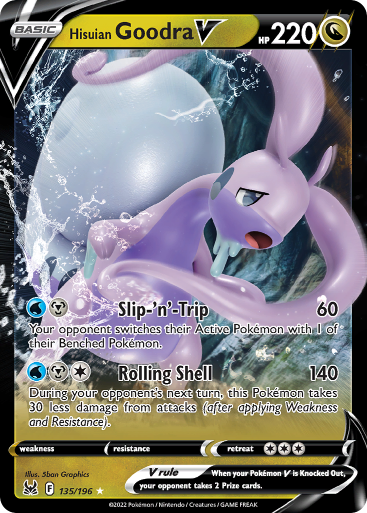 Hisuian Goodra V - Lost Origin SET-135