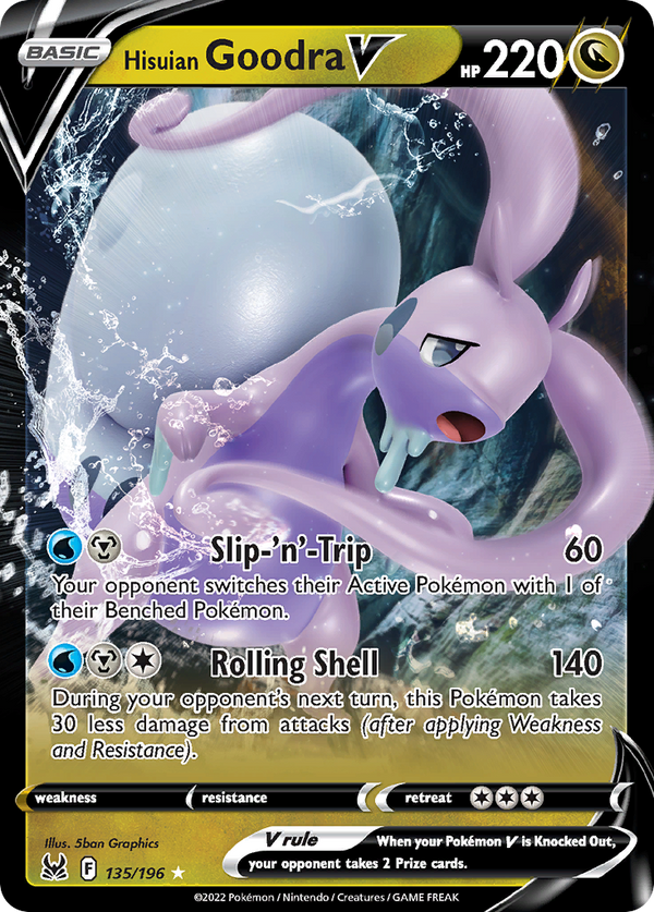 Hisuian Goodra V - Lost Origin SET-135