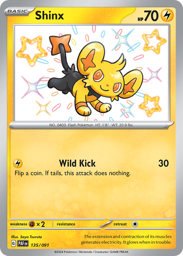 Shinx - Paldean Fates SET-135