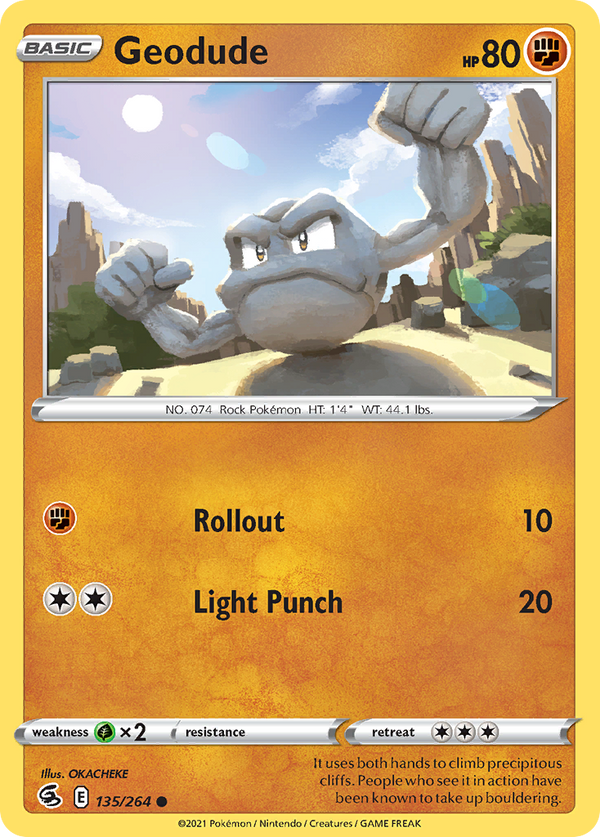 Geodude - Fusion Strike SET-135
