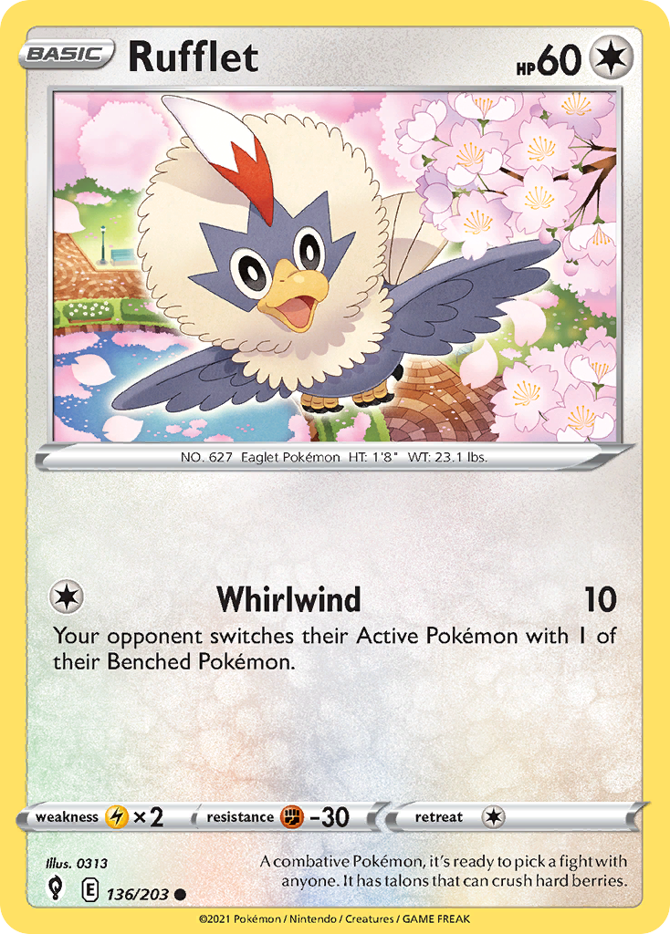 Rufflet - Evolving Skies SET-136