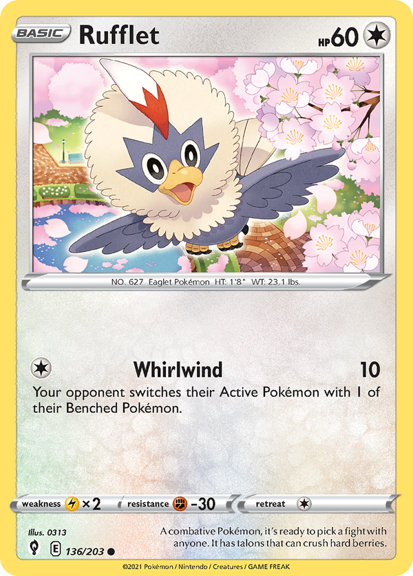Rufflet - Evolving Skies SET-136