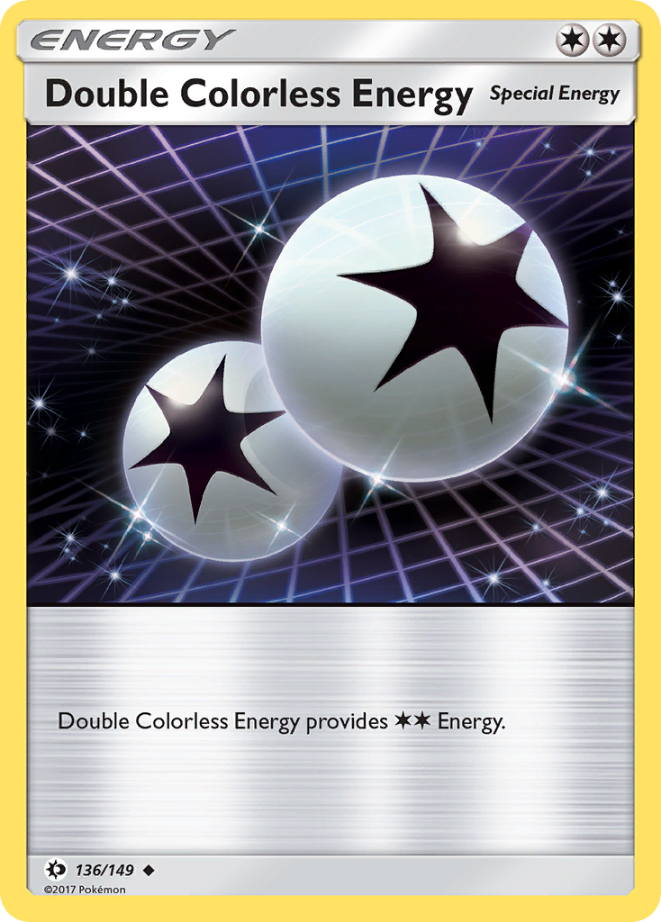 Double Colorless Energy - Sun & Moon SET-136